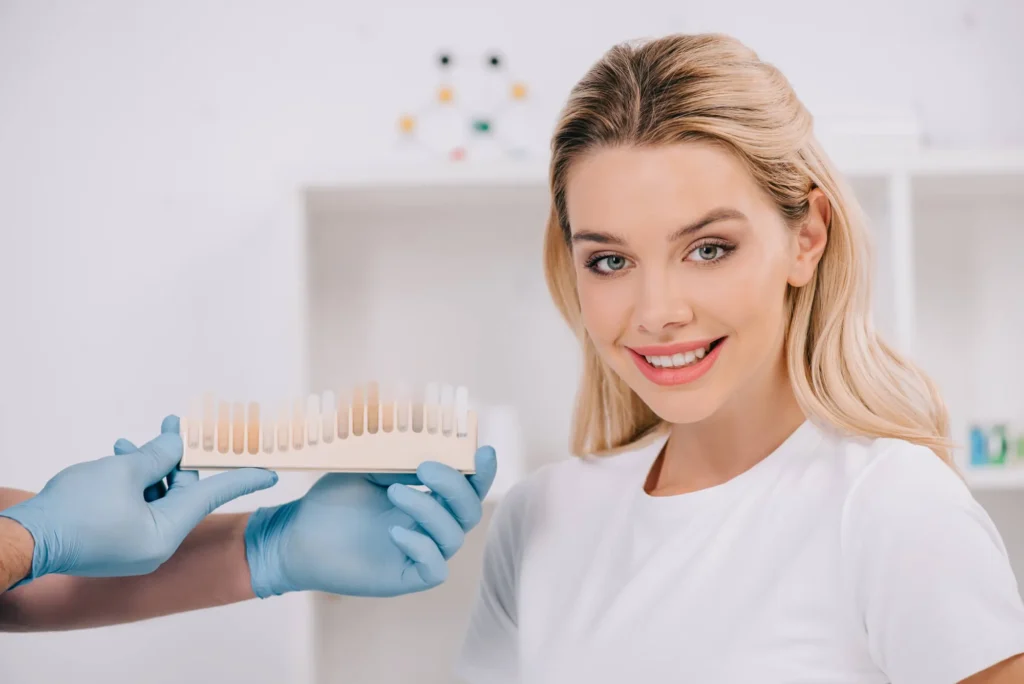 choosing a shade for teeth whitening athens ga